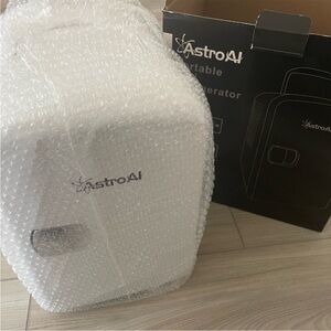AstroAI Portable Skincare Mini Refrigerator - White